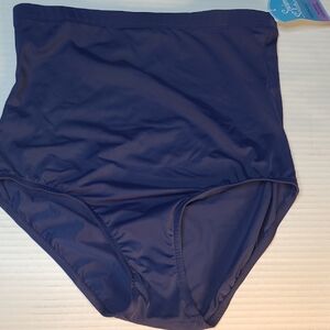 Swim Solutions Blue Bikini High-Waisted Swimwear